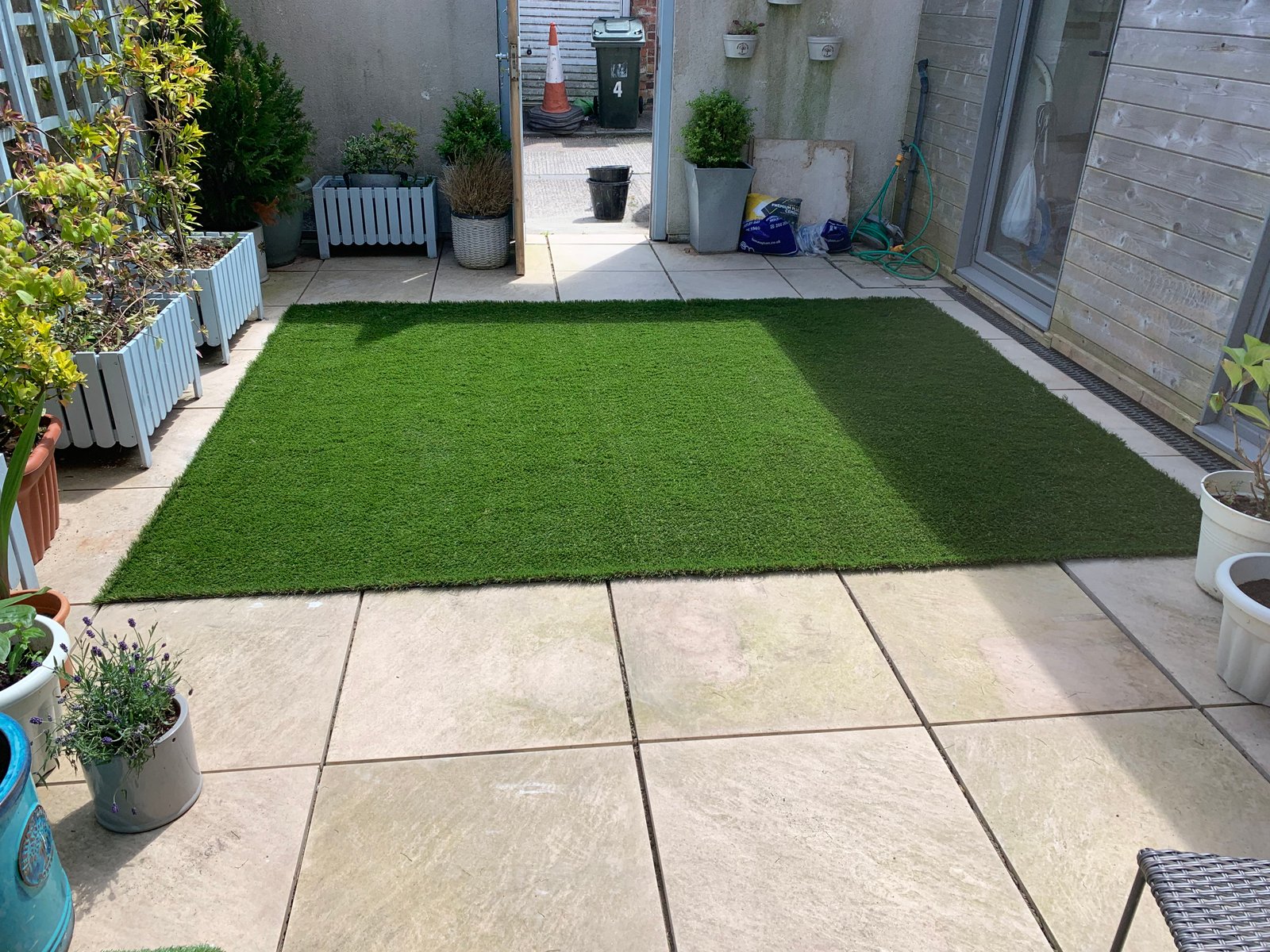 Outdoor Area After Installation