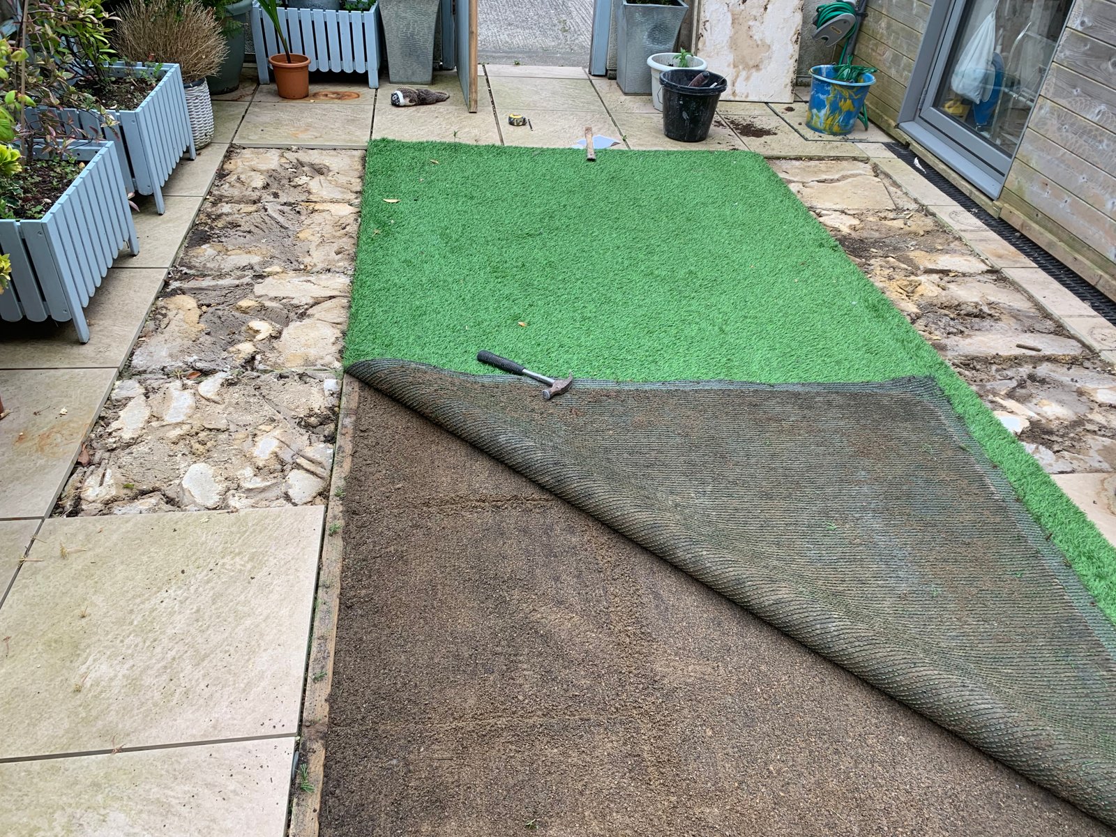 Outdoor Area Before Installation